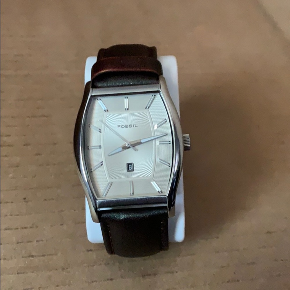 Fossil Wrist Watch. Brown Leather.